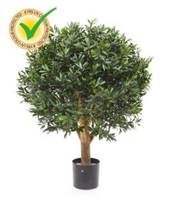 Umělý strom Ilex koule na kmeni – UV  (55/60cm)