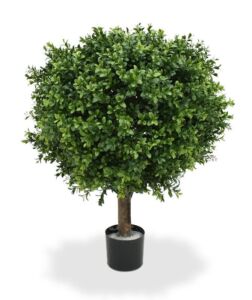 Umělý strom Buxus koule na kmeni   (50/60cm)