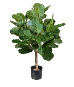 Umělý strom Fikus Lyrata Royal koule na kmeni – (75cm)