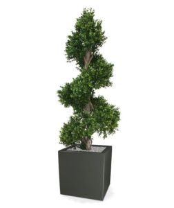 Umělý strom Buxus spirála DeLuxe (140cm)