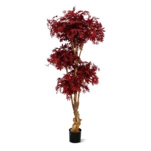 Umělá bonsai Javor burgundy (170cm) – burgundy