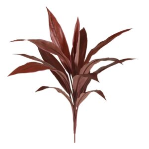 Umělá rostlina Dracena Bukett (55cm) burgundy
