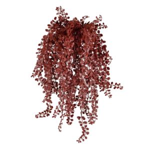 Umělá rostlina Dishidia převis UV (40cm) – burgundy