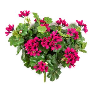 Umělá rostlina Pelargonie „kaskáda“ (35cm) – violet