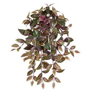 Umělá rostlina Tradescantia (60cm) – červená/zelená