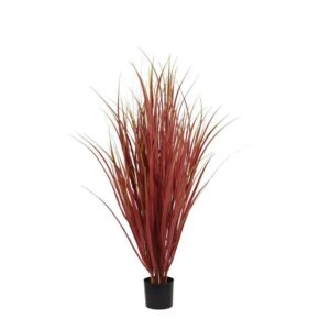 Umělá rostlina Schilfgras DLX UV (95cm) – burgundy