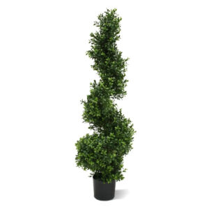 Umělý strom Buxus spirála DeLuxe (100cm) – UV