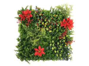 Panel umělý Poinsettia (50x50cm)