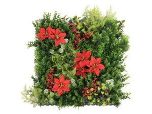 Panel umělý Poinsettia Light (50x50cm)