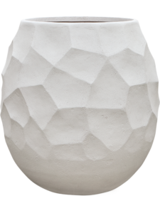 Květináč BAQ Polystone Balloon Nathan James – bílá