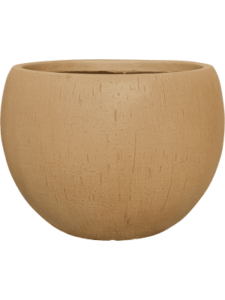 Květináč BAQ Raindrop GLOBE – brown beige