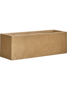 Truhlík BAQ Raindrop Rectangle – brown beige