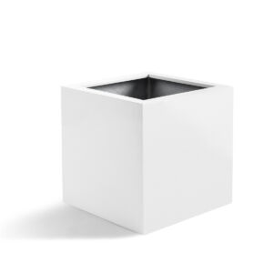 Květináč Argento Cube – matt WHITE