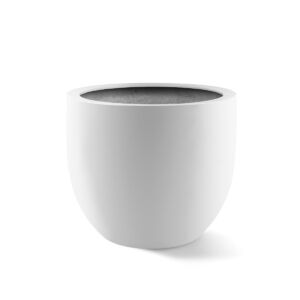Květináč Argento New Egg Pot – matt WHITE