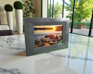 Unikátní fotorámečky antracitové (VO balení 10 ks)