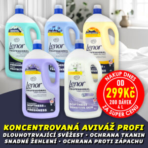 LENOR PROFESSIONAL Aviváž 4L (200dávek)