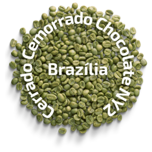 Zelená káva Brazília Cerrado Cemorrado Chocolate NY2, 1 kg