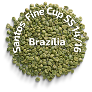 Zelená káva Brazília Santos Fine Cup
