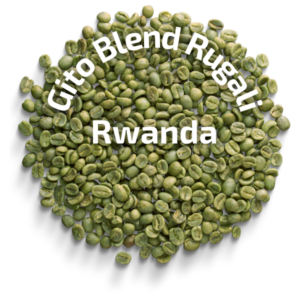 Zelená káva Rwanda Rugali