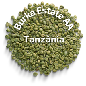 Zelená káva Tanzánia Burka Estate AA