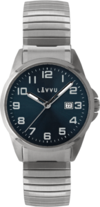 LAVVU Pánské pružné hodinky STOCKHOLM Big Blue