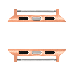 LAVVU Rose gold konektory pro APPLE WATCH 38-40 mm