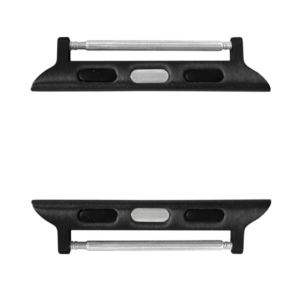 LAVVU Černé konektory pro APPLE WATCH 42-44 mm