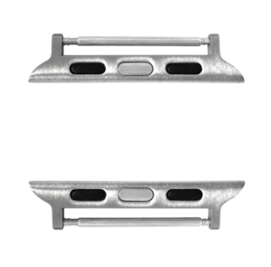 LAVVU Stříbrné konektory pro APPLE WATCH 42-44 mm