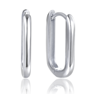 MINET Stříbrné náušnice v italském stylu