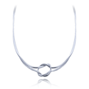 MINET Decentní stříbrný náhrdelník