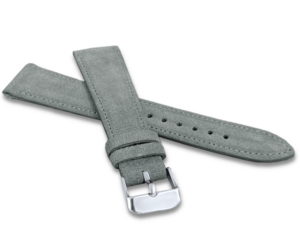 LAVVU Šedý prošitý řemínek SUEDE z luxusní kůže Top Grain – 20