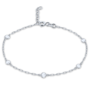 MINET Elegantní náramek z bílého zlata Au 585/1000 0,80g