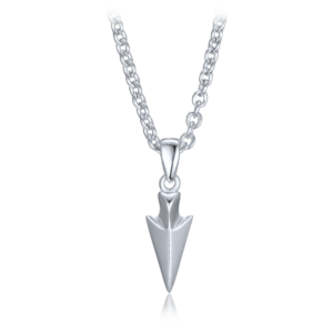 LAVVU Pánský stříbrný náhrdelník dýka