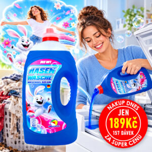HASEN WÄSCHE WASCHGEL OZEAN Prací gel 5,5L (157dávek)