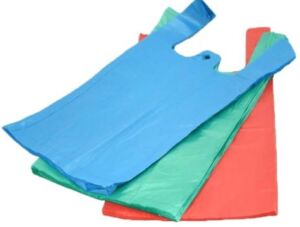 Taška košilková 4kg, 50ks – bílá, modrá, zelená, červená