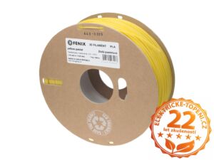 Fenix PLA filament 1,75 žlutá pastel 1kg