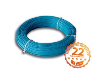 Vodič připojovací AV 2,5 modrý