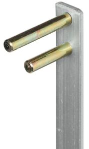 zámek Symo centrální zamykací tyč 16x3x1500 mm hliník lesk