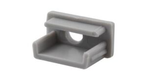 Koncovky pro LED lištu navrch LL-02 2 m