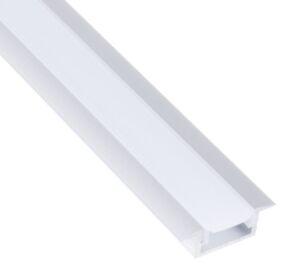 LED lišta profil LL-03 zafrézovat 3 m + krytka mléčná