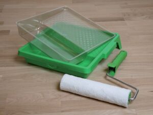 Souprava k natírání + váleček 25 cm Natur