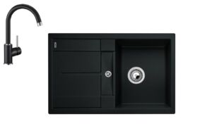 Blanco set METRA 45 S + MIDA SILGRANIT-Look