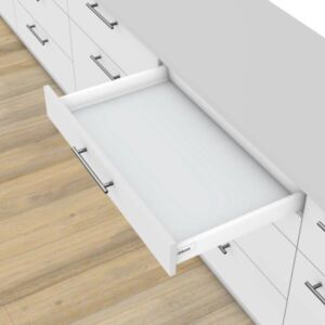 BLUM ANTARO sada 550 mm „M“ 65 kg bílá- bez čelního kování