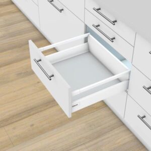 BLUM ANTARO sada 500 mm „C“ 65 kg bílá- bez čelního kování
