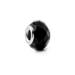 Korálek na náramek BLACK
