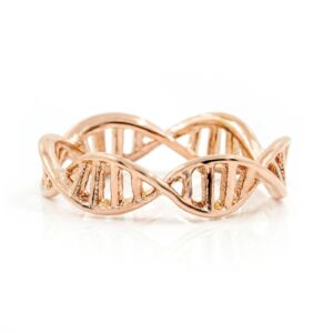 Prsten DNA ROSE GOLD