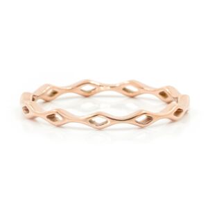 Jemný prsten FINE ROSE GOLD