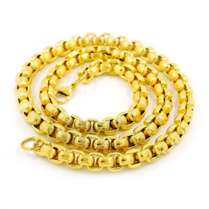 Řetěz BRUNO se vzorem GOLD 60/0,8 cm