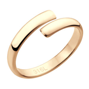 Prsten OPEN ROSE GOLD