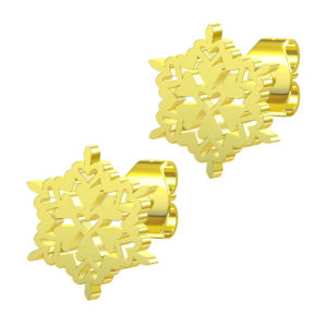 Náušnice VLOČKA GOLD